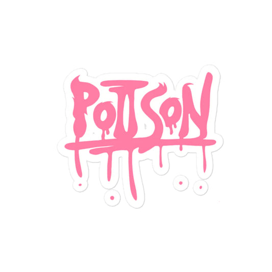 POIISON BUBBLE-FREE STICKERS